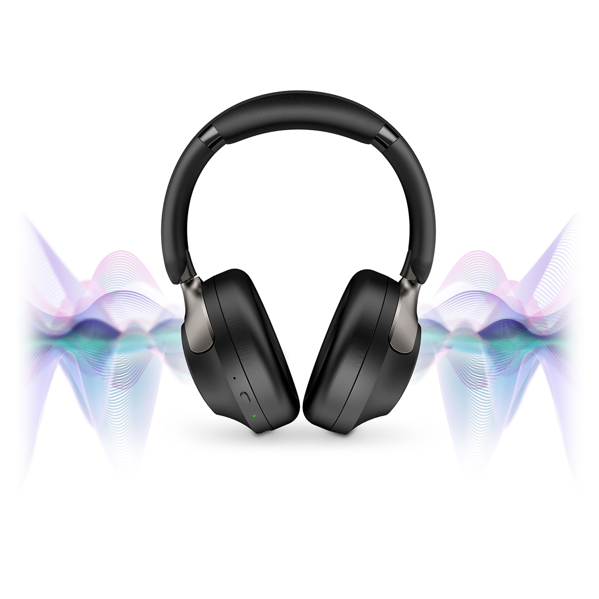 Auriculares de diadema Energy Sistem Nomadic, ANC, Bluetooth 5.4, negro Negro-3