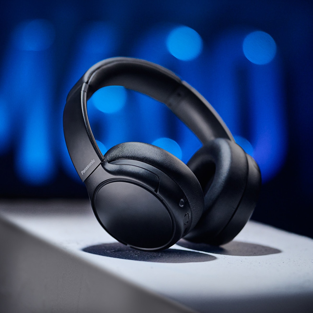 Auriculares de diadema Panasonic M600, inalámbricos, cancelación de ruido, graves profundos XBS, 65h autonomía Negro-11