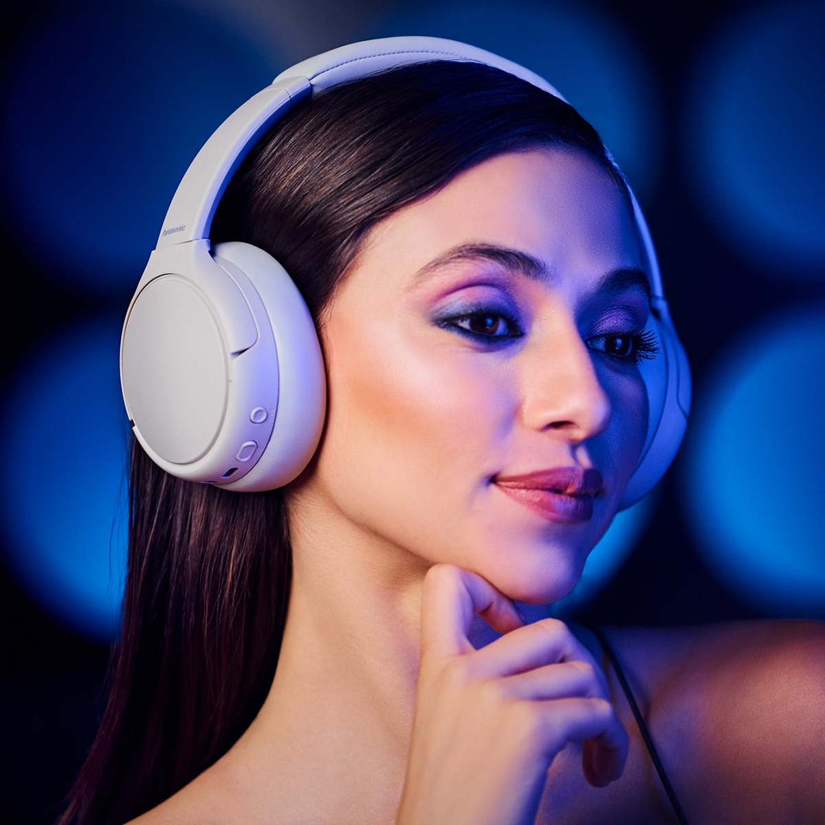 Auriculares de diadema Panasonic M600, inalámbricos, cancelación de ruido, graves profundos XBS, 65h autonomía Negro-12