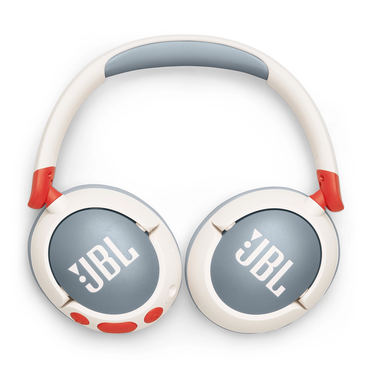 Auricular diadema inalámbrico para niños JBL Junior 470NC con cancelación de ruido - Blanco / Gris Blanco / Gris-2