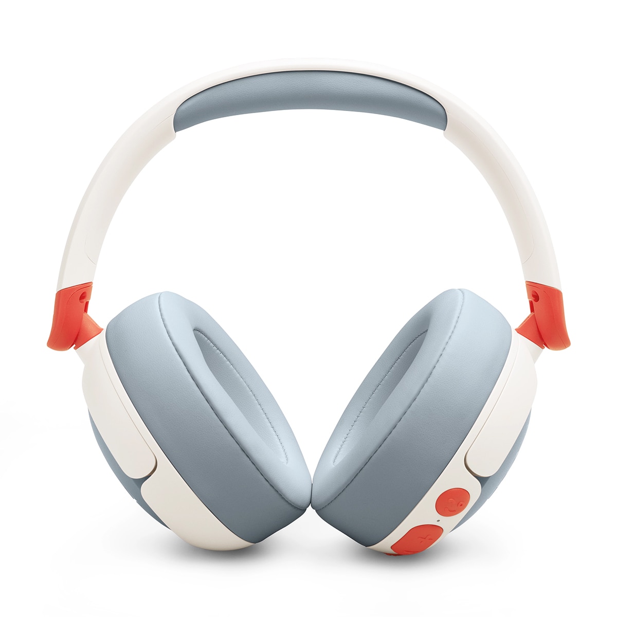 Auricular diadema inalámbrico para niños JBL Junior 470NC con cancelación de ruido - Blanco / Gris Blanco / Gris-5