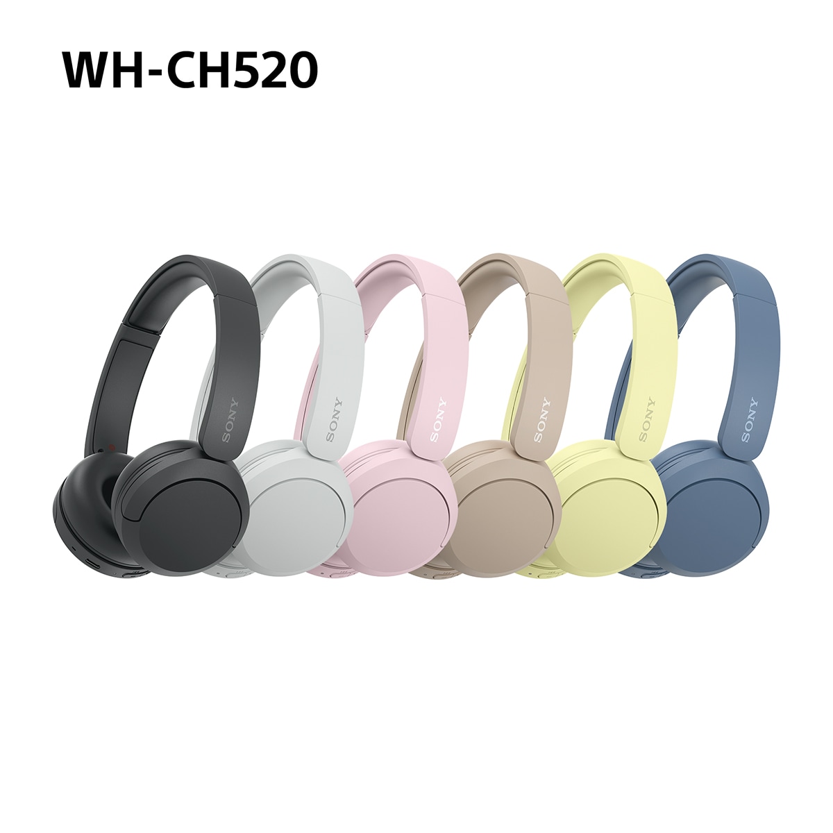 Sony WH-CH520 Auriculares inalámbricos de diadema, hasta 50h batería, ecualizador, iOS, Android y PC Amarillo-10