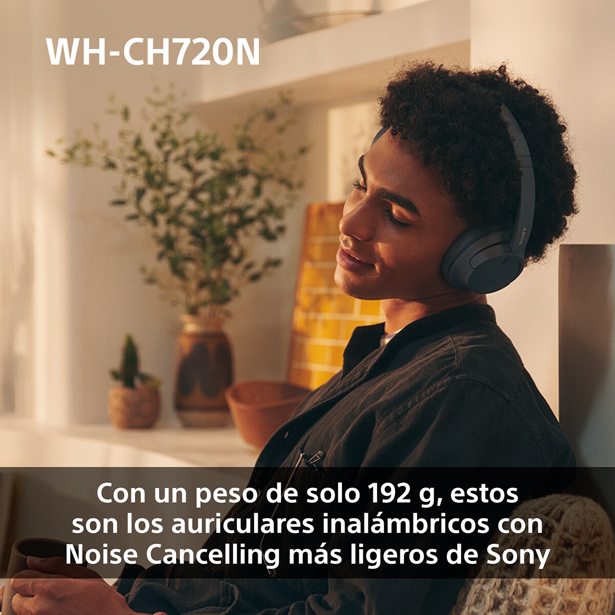 Sony WH CH720N Auriculares de diadema inalámbricos, Cancelación de ruido, hasta 50h. de batería, iOS, Android y PC Rosa-5