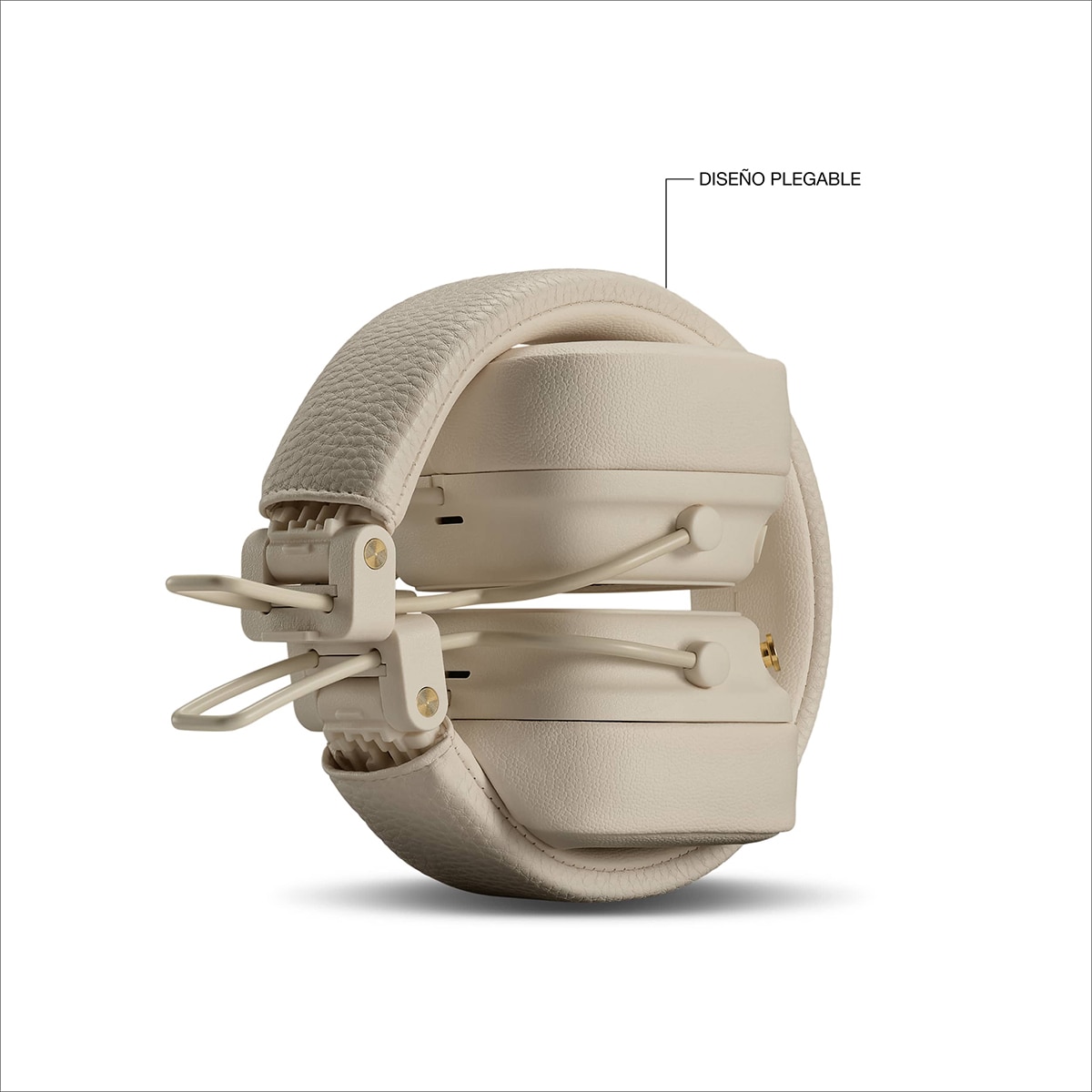 Auriculares de diadema Marshall Major V Bluetooth - Crema Crema-7