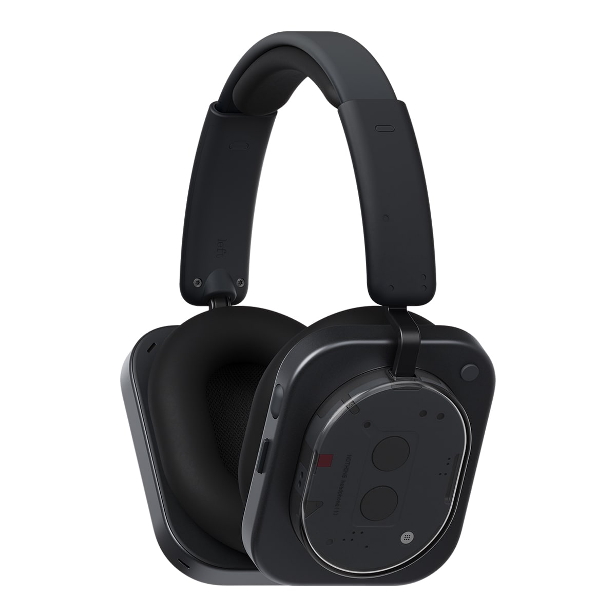 Auriculares de diadema Nothing Headphone (1) Bluetooth con cancelación de ruido Negro-1