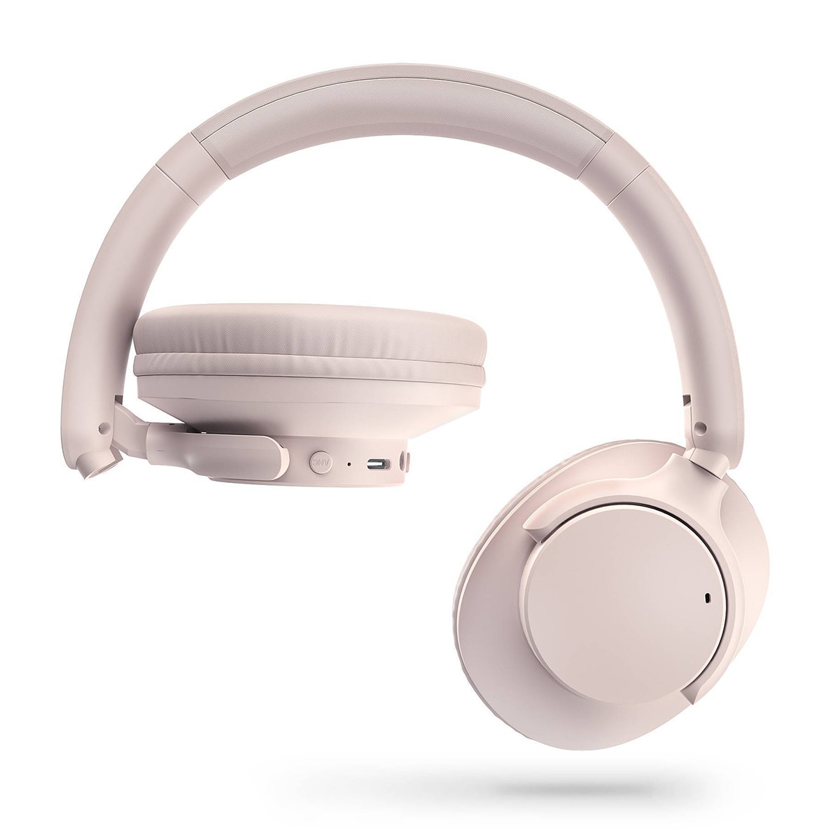 Auriculares Diadema Energy Sistem RadioBeat, Bluetooth 5.4, 20h de batería, Multipunto, radio FM, Micro SD MP3 player, Asistente de Voz - Rosa Rosa-3