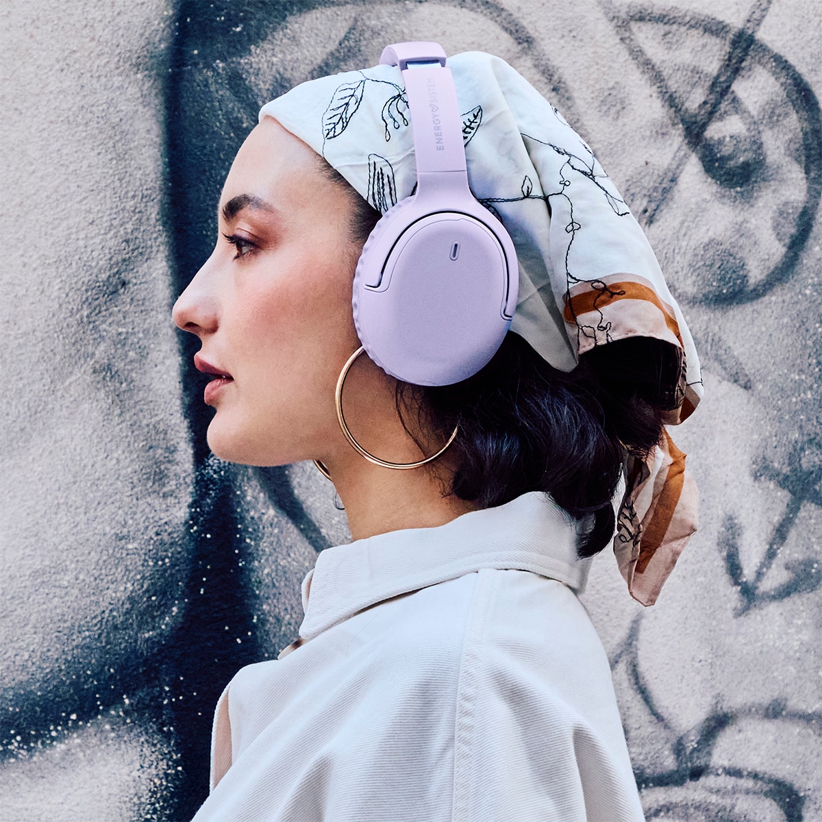 Auriculares de diadema Multipunto Energy Sistem Rizz Lavanda-7