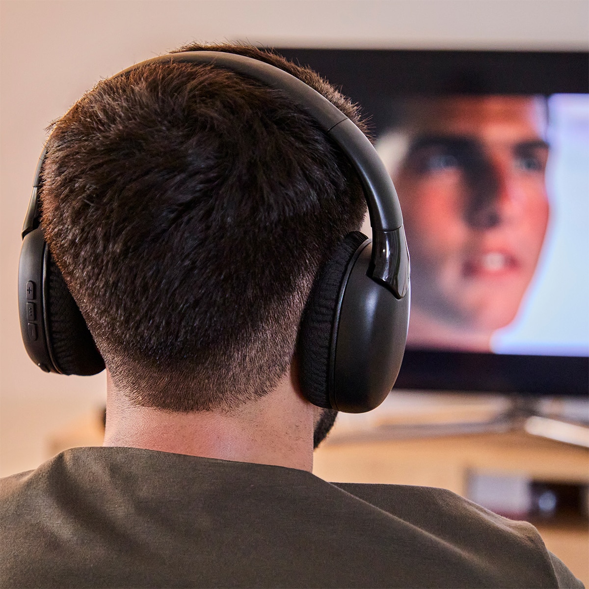Auriculares RF con conexión óptica Energy Sistem SoundReel TV Negro-5