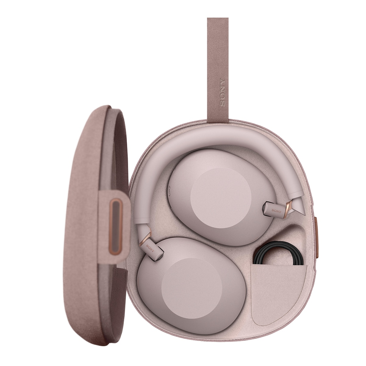Sony WH-1000XM6 Bluetooth Auriculares de diadema, Cancelación de ruido, 30 horas de batería, plegable, para iOS, Android y PC Rosa Rosa-21