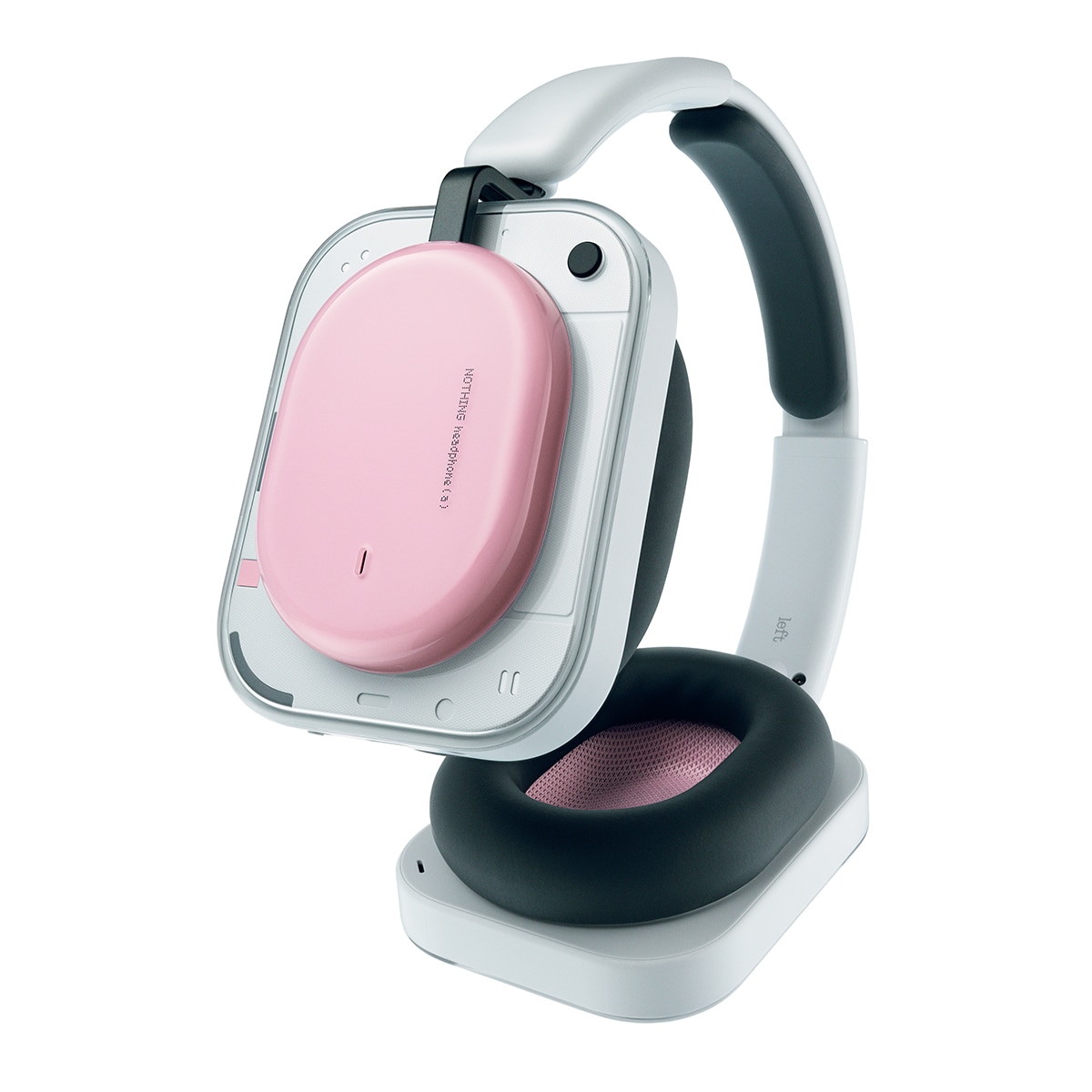 Auriculares de diadema inalámbricos Nothing Headphone (a) Blanco / Rosa-4