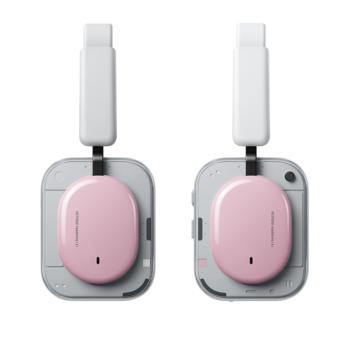Auriculares de diadema inalámbricos Nothing Headphone (a) Blanco / Rosa-5