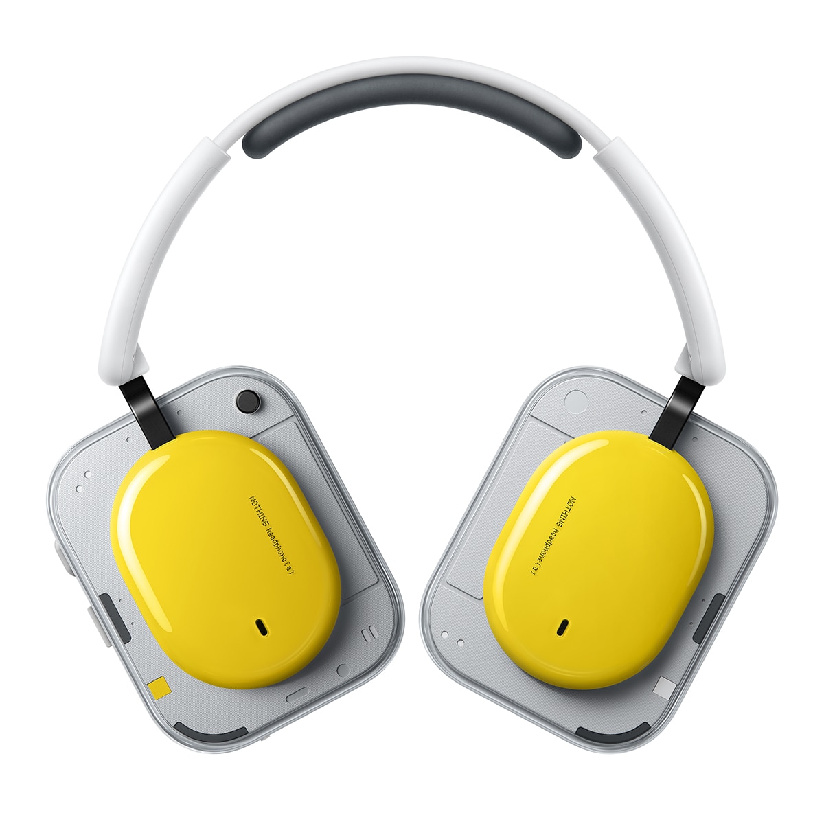 Auriculares de diadema inalámbricos Nothing Headphone (a) Blanco / Amarillo Blanco / Amarillo-3