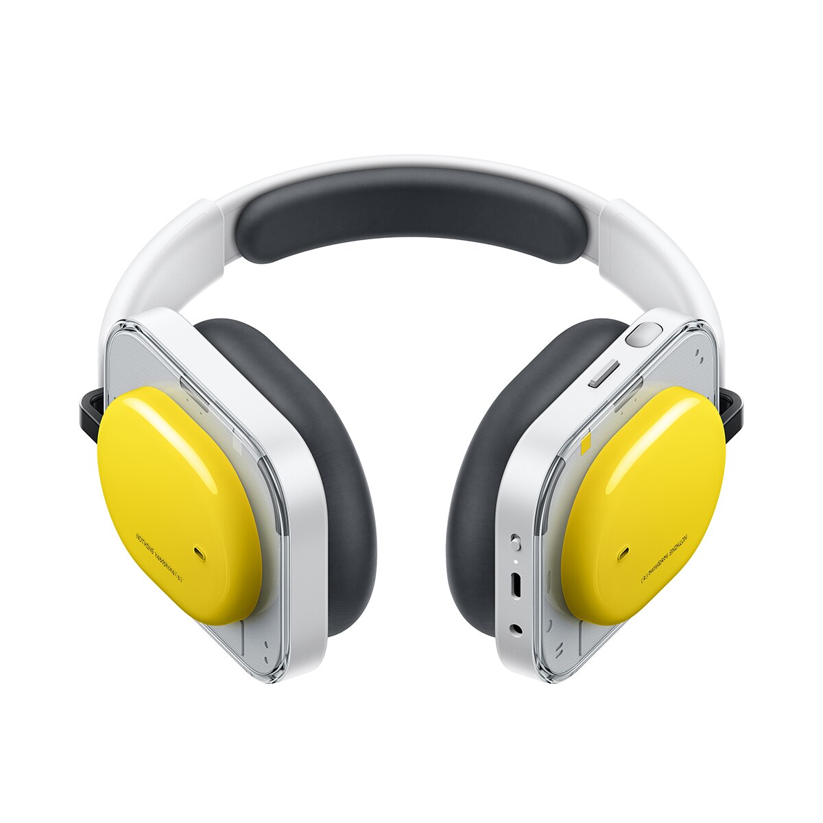 Auriculares de diadema inalámbricos Nothing Headphone (a) Blanco / Amarillo Blanco / Amarillo-7