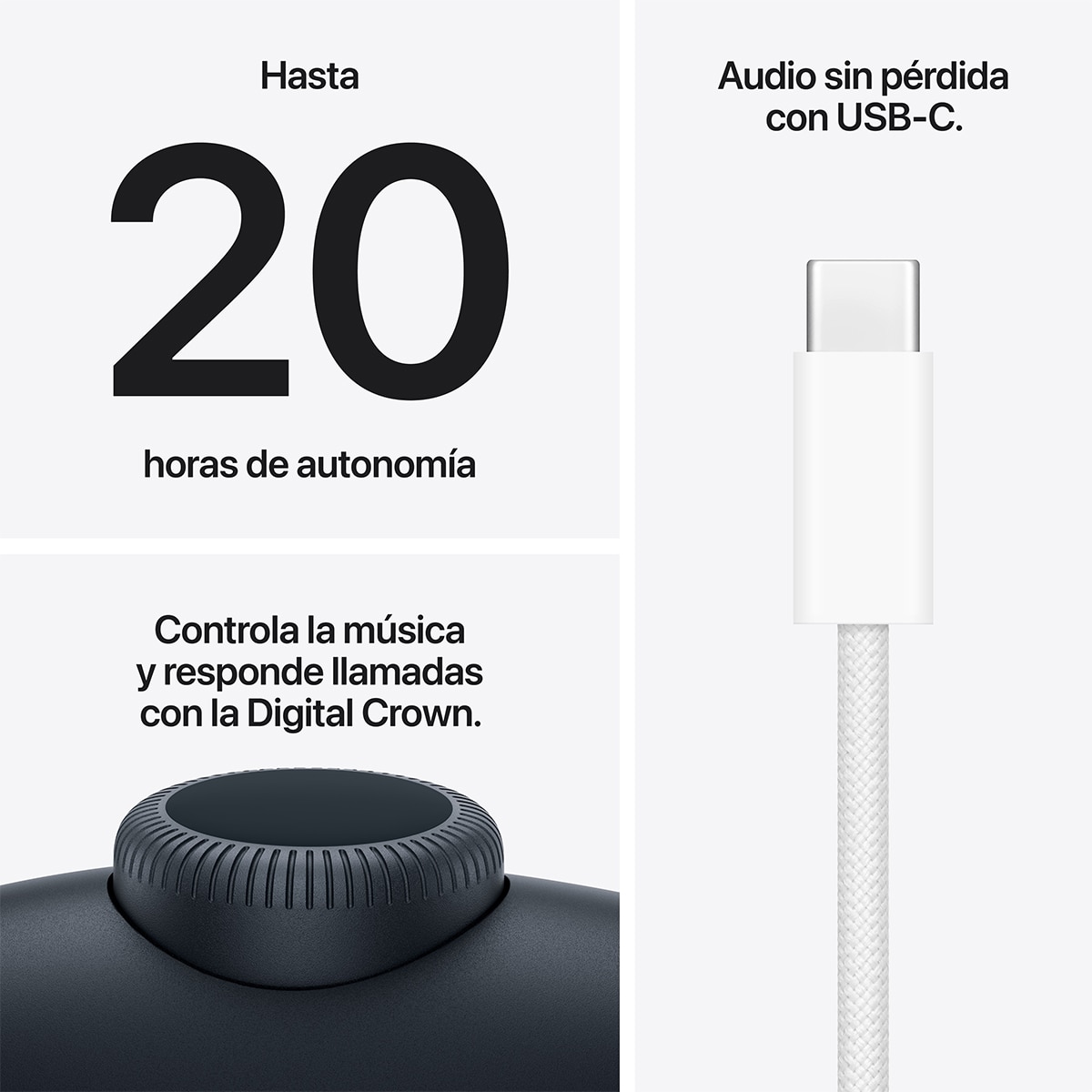 Apple AirPods Max 2 Medianoche-9