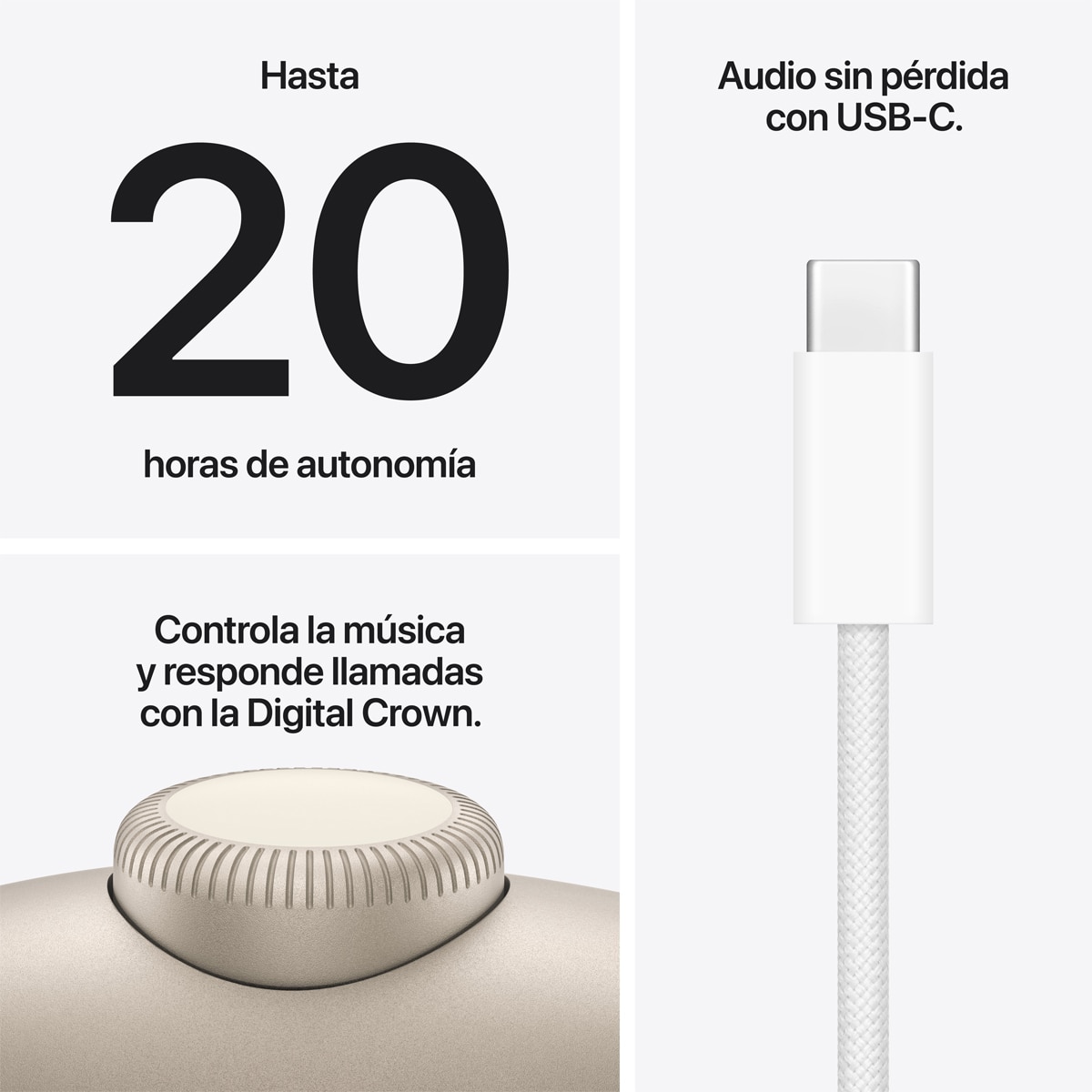 Apple AirPods Max 2 Blanco estrella-8