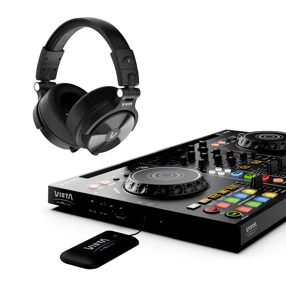 Auriculares inalámbricos Vieta Pro Atlas, de baja latencia para audio profesional y gaming - Negro Negro-6
