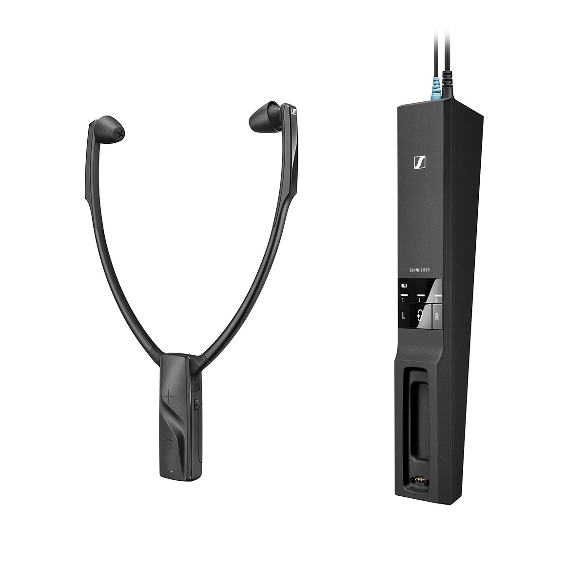 Auriculares estetoscópicos inalámbricos Sennheiser RS 5200 para TV - Negro Negro-2