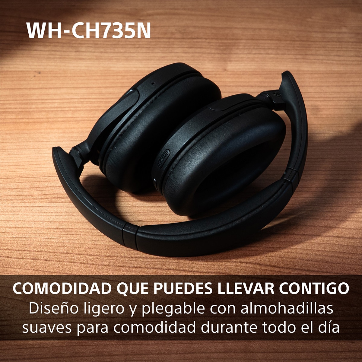 Sony WH-CH735N Auriculares de diadema inalámbricos, Cancelación de ruido, hasta 75h batería - Rosas Rosas-4
