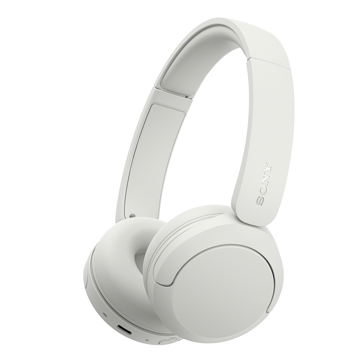 Sony WH-CH535 Auriculares de diadema inalámbricos, hasta 55h batería, Bluetooth - Blanco Blanco-1