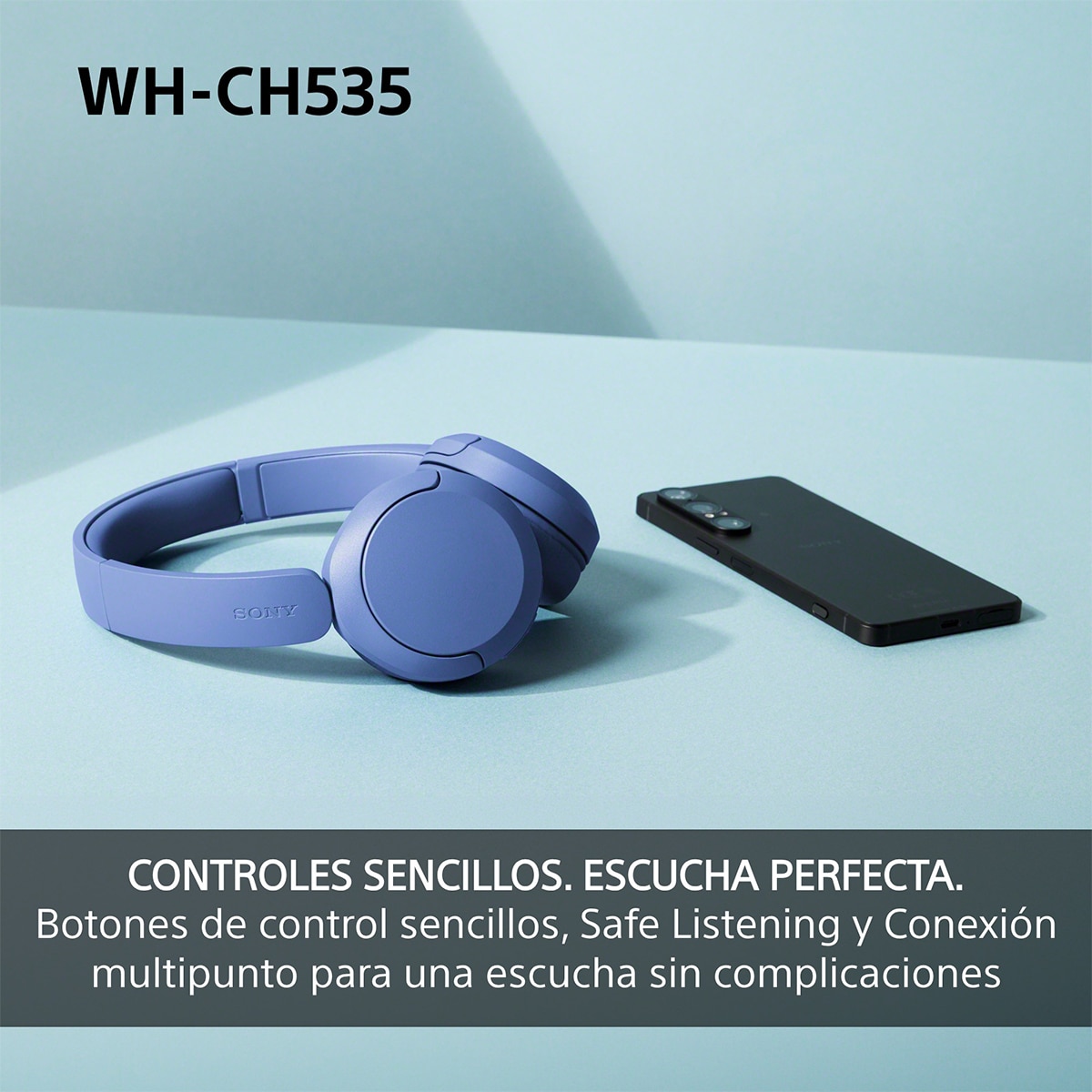 Sony WH-CH535 Auriculares de diadema inalámbricos, hasta 55h batería, Bluetooth - Rosa Rosa-8