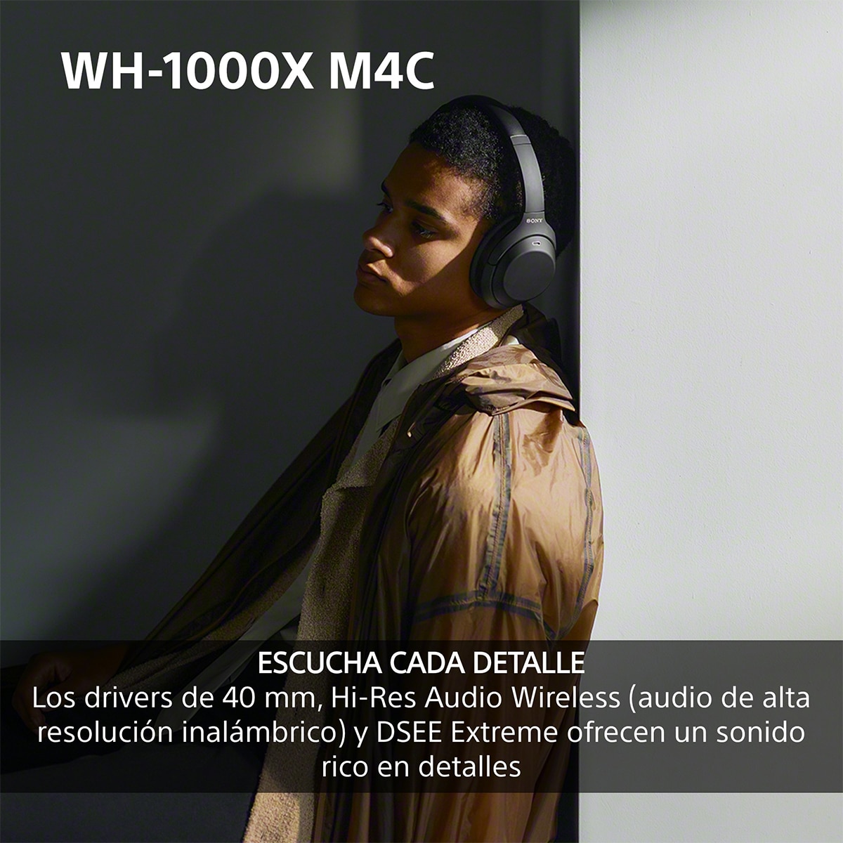 Sony WH-1000XM4C. Auriculares de diadema inalámbricos, Cancelación de ruido, hasta 34h batería, Bluetooth - Lavanda Lavanda-5