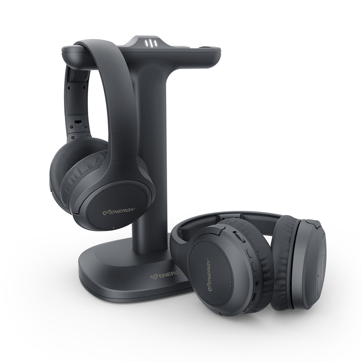 Imagen 3 de Auriculares Diadema Energy Sistem SoundTwin TV Combo, 2 Auriculares Inalámbricos, Bluetooth/RF - Negro Negro