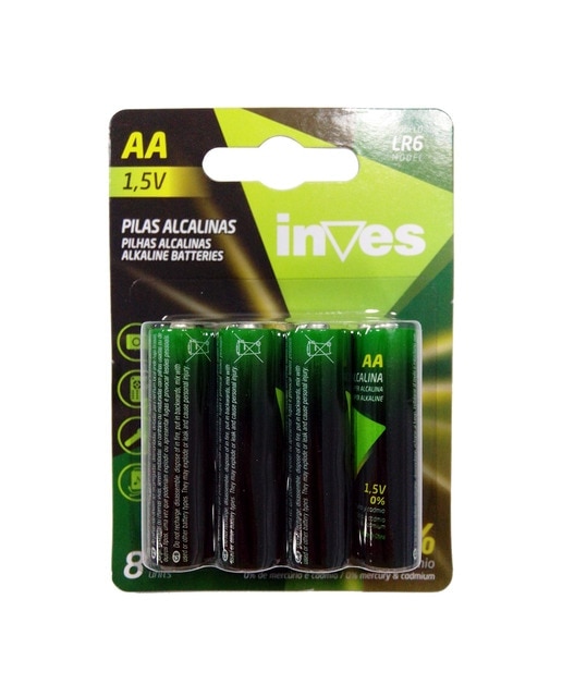 Imagen 0 de Pack de Pilas Inves LR6 AA (8 unidades)