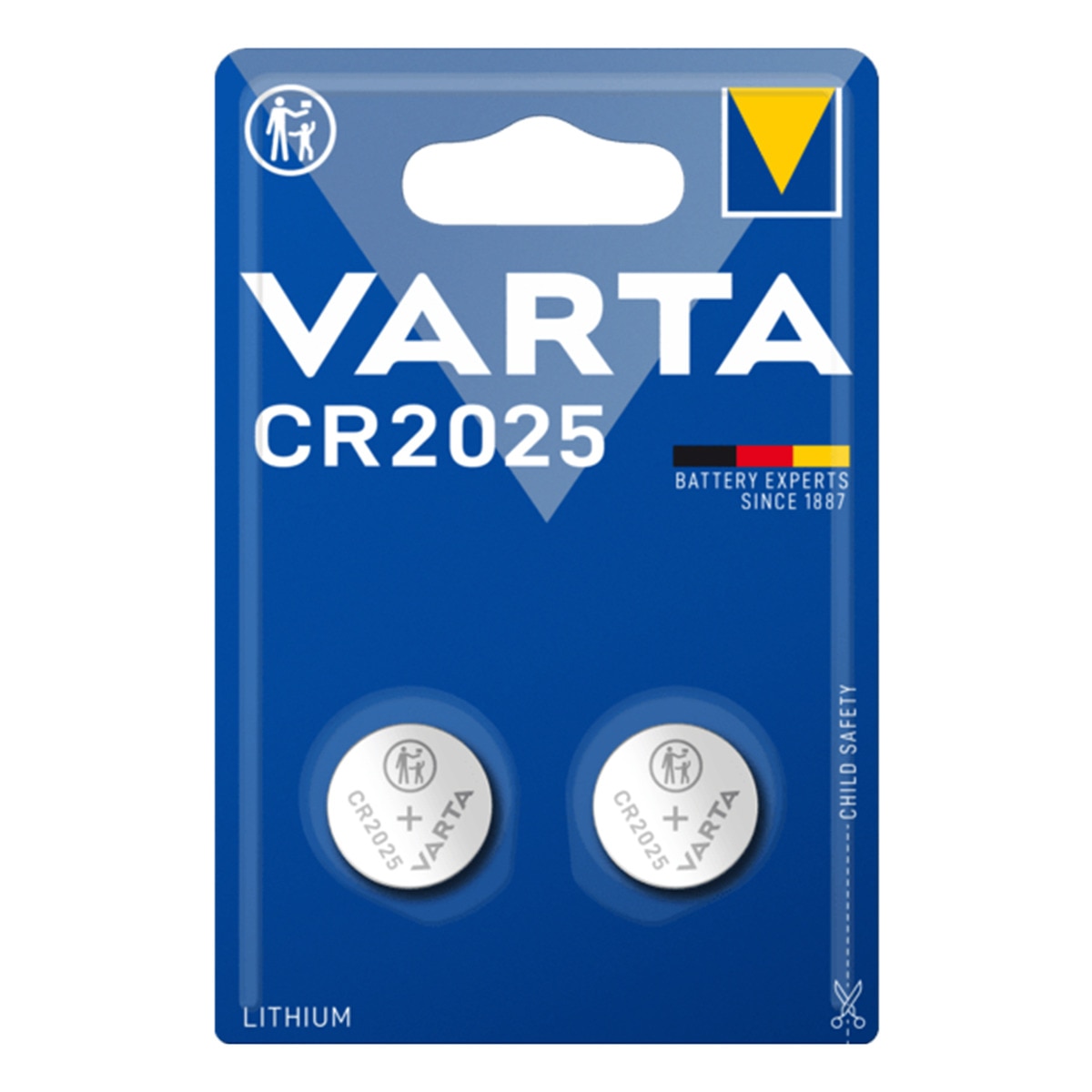 Pila litio Varta CR2025 3V 1