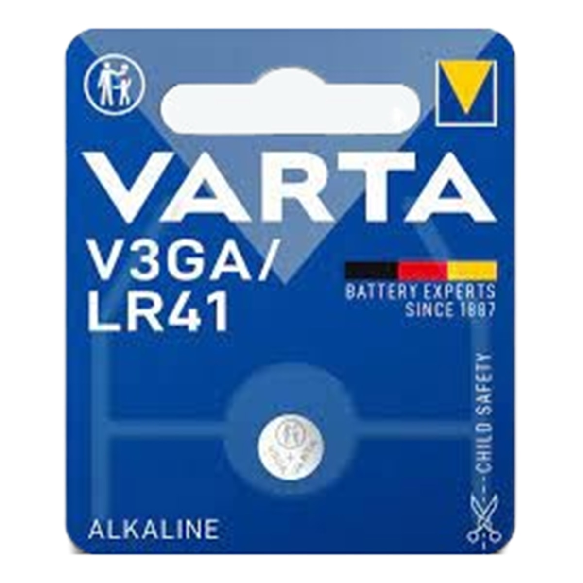 Imagen 0 de Pila alcalina Varta V3GA LR41 1,5V (blíster 1 pila)