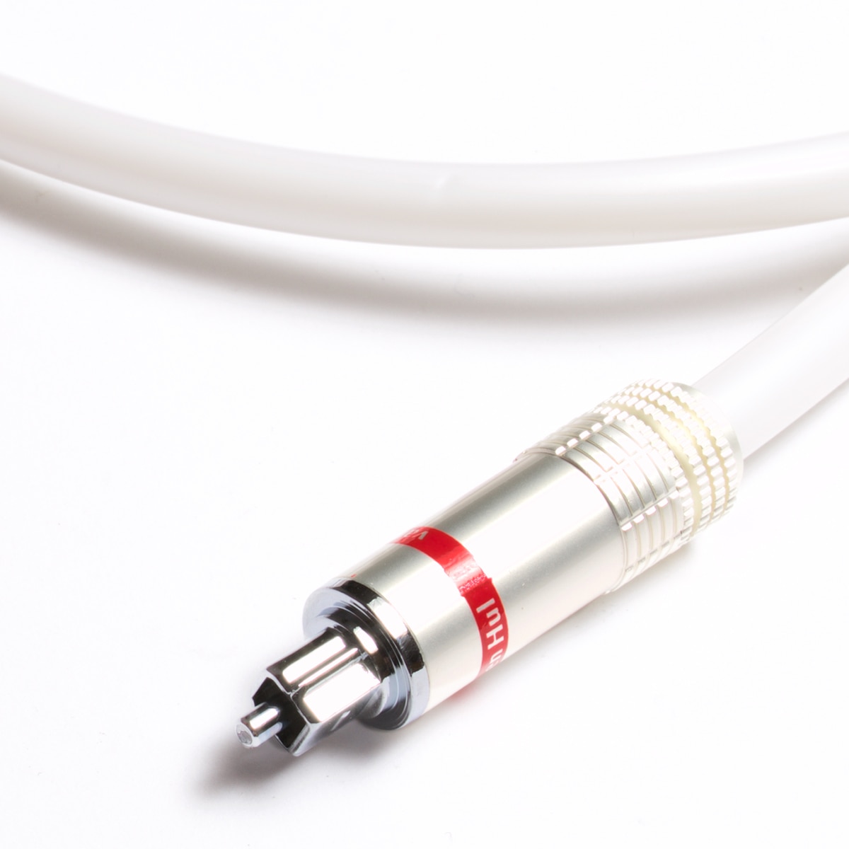 Cable digital óptico Van den Hul The Optocoupler de 1 metro Blanco-2