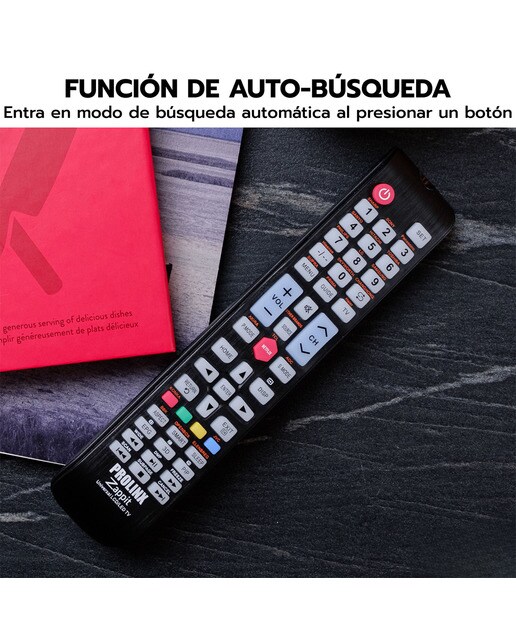 Mando a distancia universal Prolinx Zappit para TV Negro-5