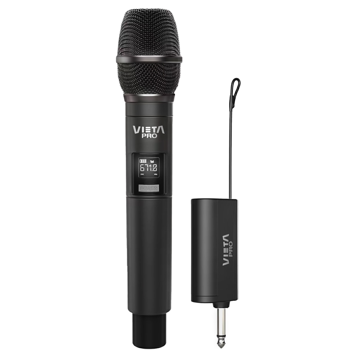 Micrófono inalámbrico Vieta Pro Party Mic Negro-2