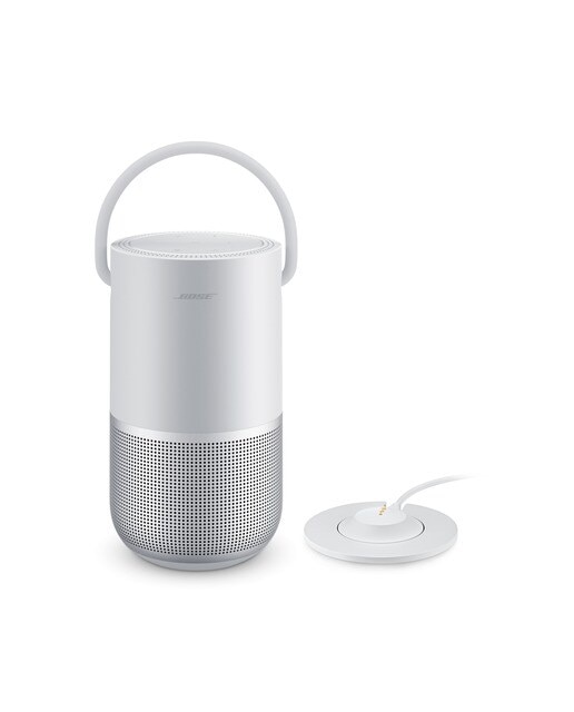 Bose - Base de carga para el altavoz Bose Home Portable plata.