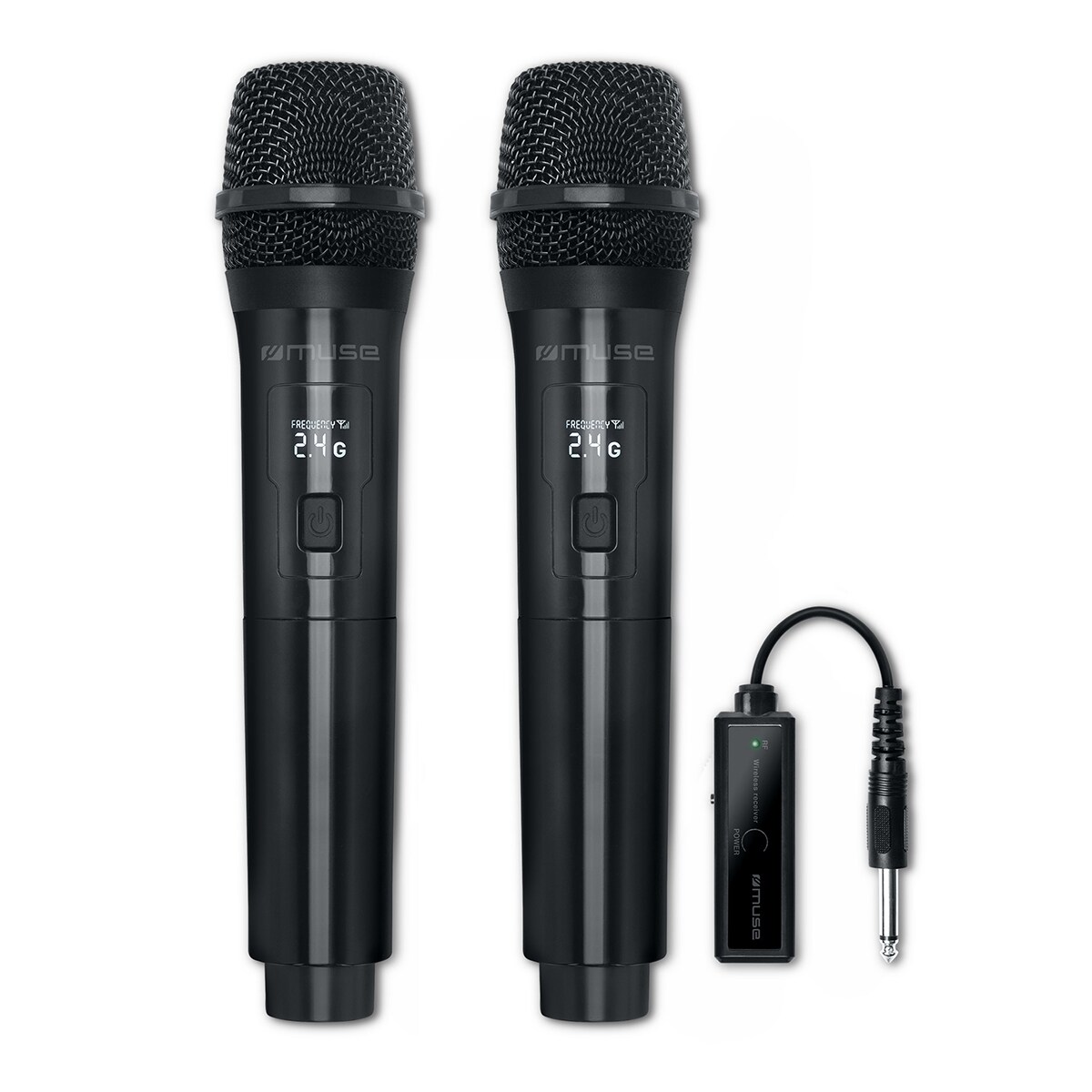Par de micrófonos inalámbricos Muse MC-50 WI Negro-2