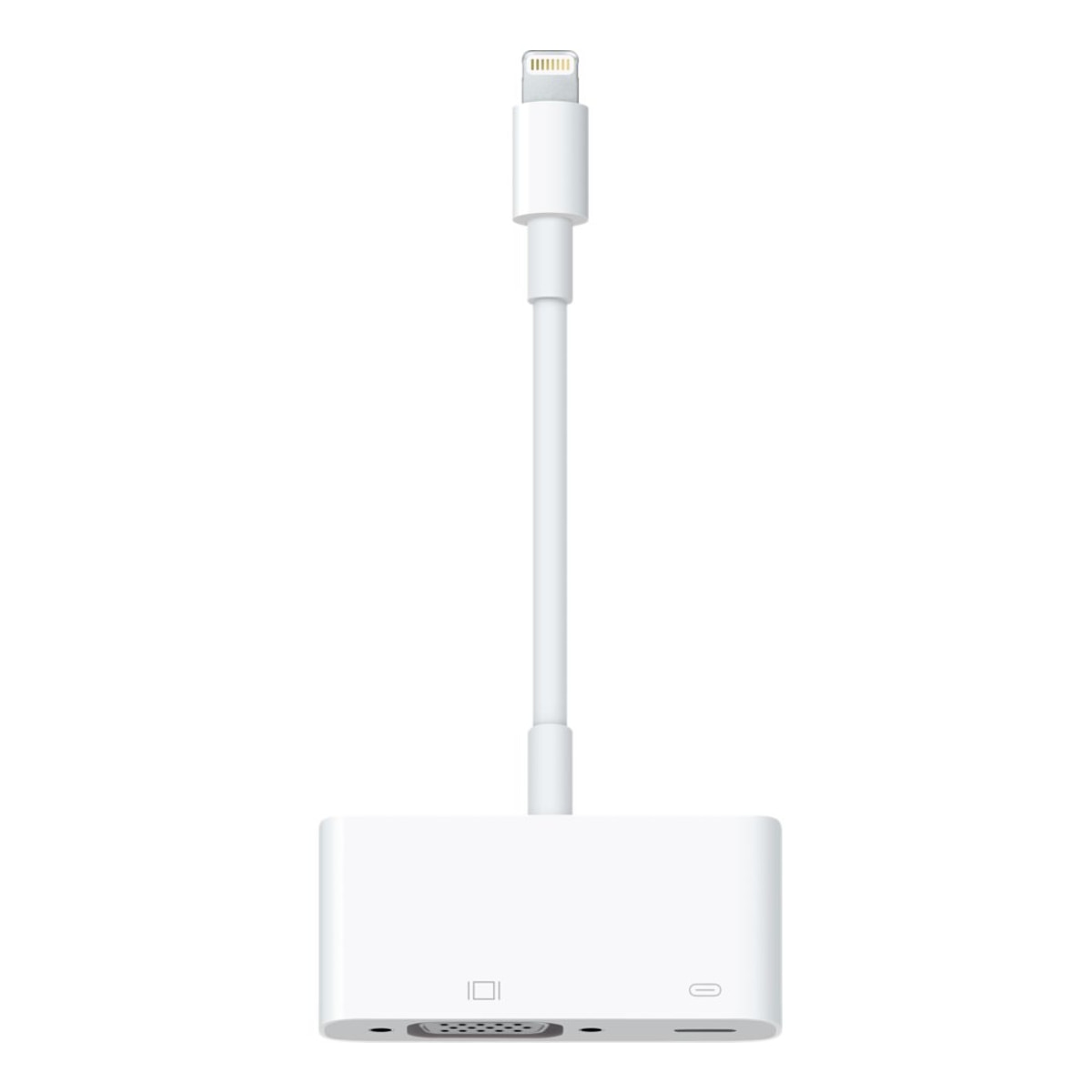 Apple - Adaptador de conector Lightnin a VGA Apple.