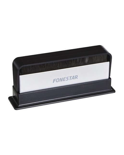 Cepillo de limpieza Fonestar MFP-32 para discos de vinilo - Negro Negro-1