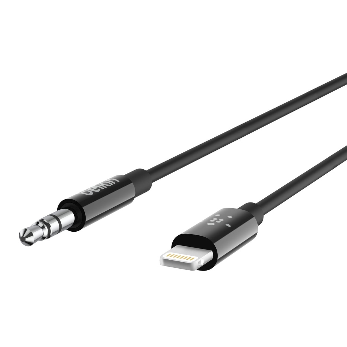 Cabo Belkin 3,5 mm Áudio Lightning - AV10172BT03 - Preto Preto-3