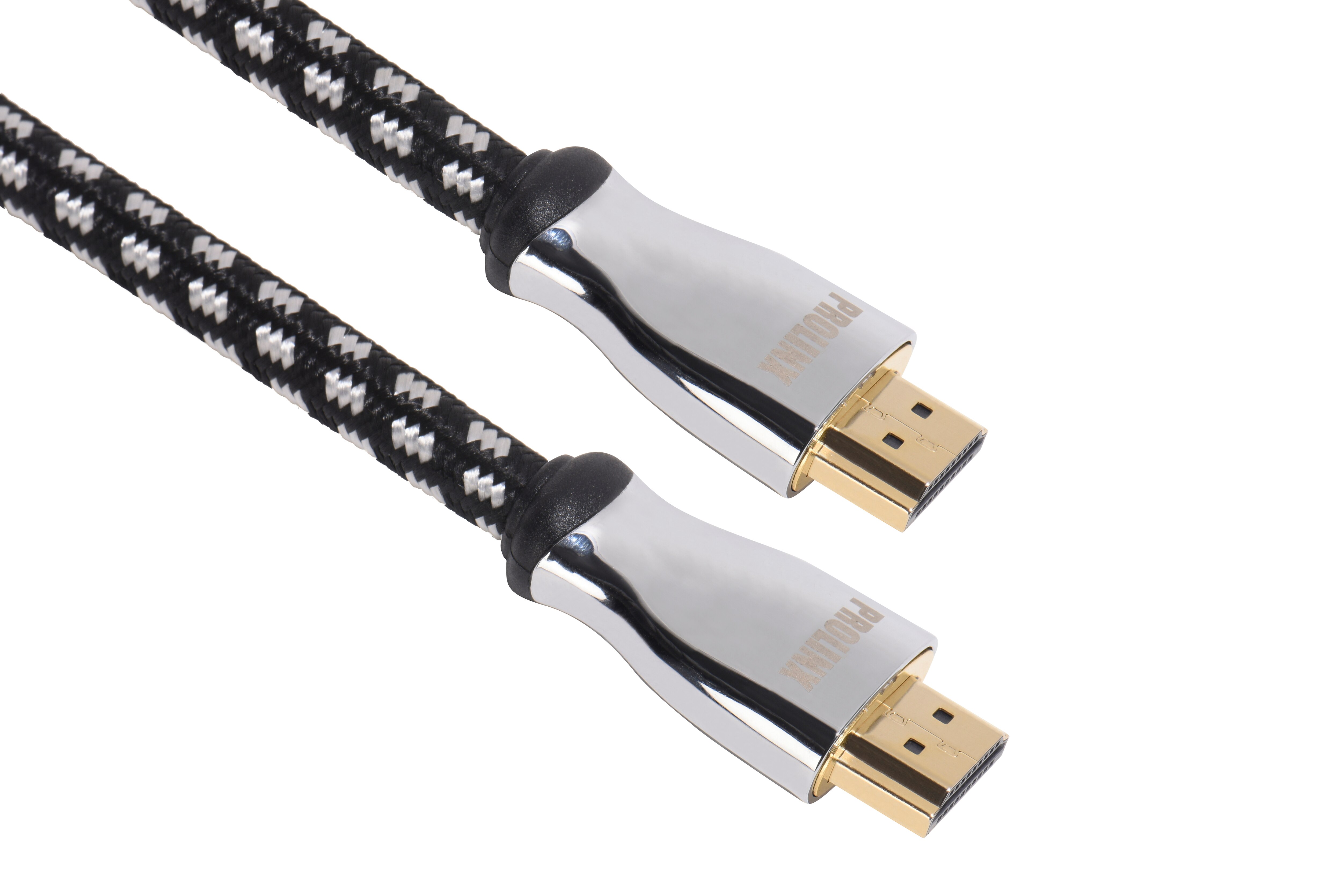 Cable Prolinx UH-D2 HDMI (A) a HDMI (A) 2.0v 4K de 2 metros - Negro Negro-3