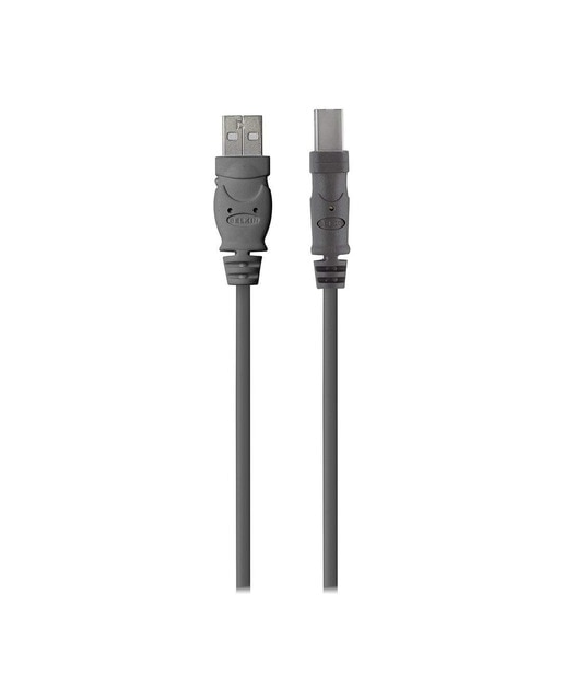 Imagen 0 de Cable USB 2.0 Belkin de macho A a macho B 1,8 m - negro