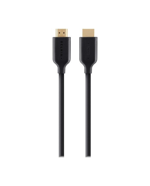 Cable HDMI Belkin de alta velocidad con Ethernet y conector de oro de 5m - Negro Negro-1