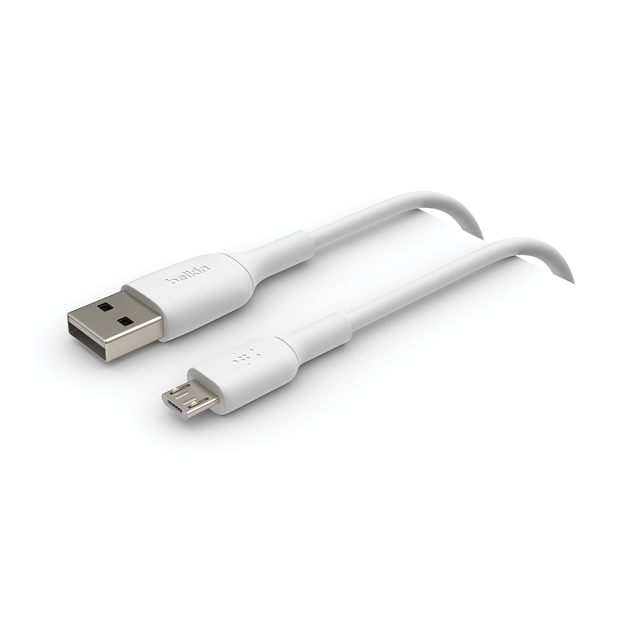 Cable Belkin BOOST CHARGE Micro-USB a USB-A blanco de 1 metro Blanco-2