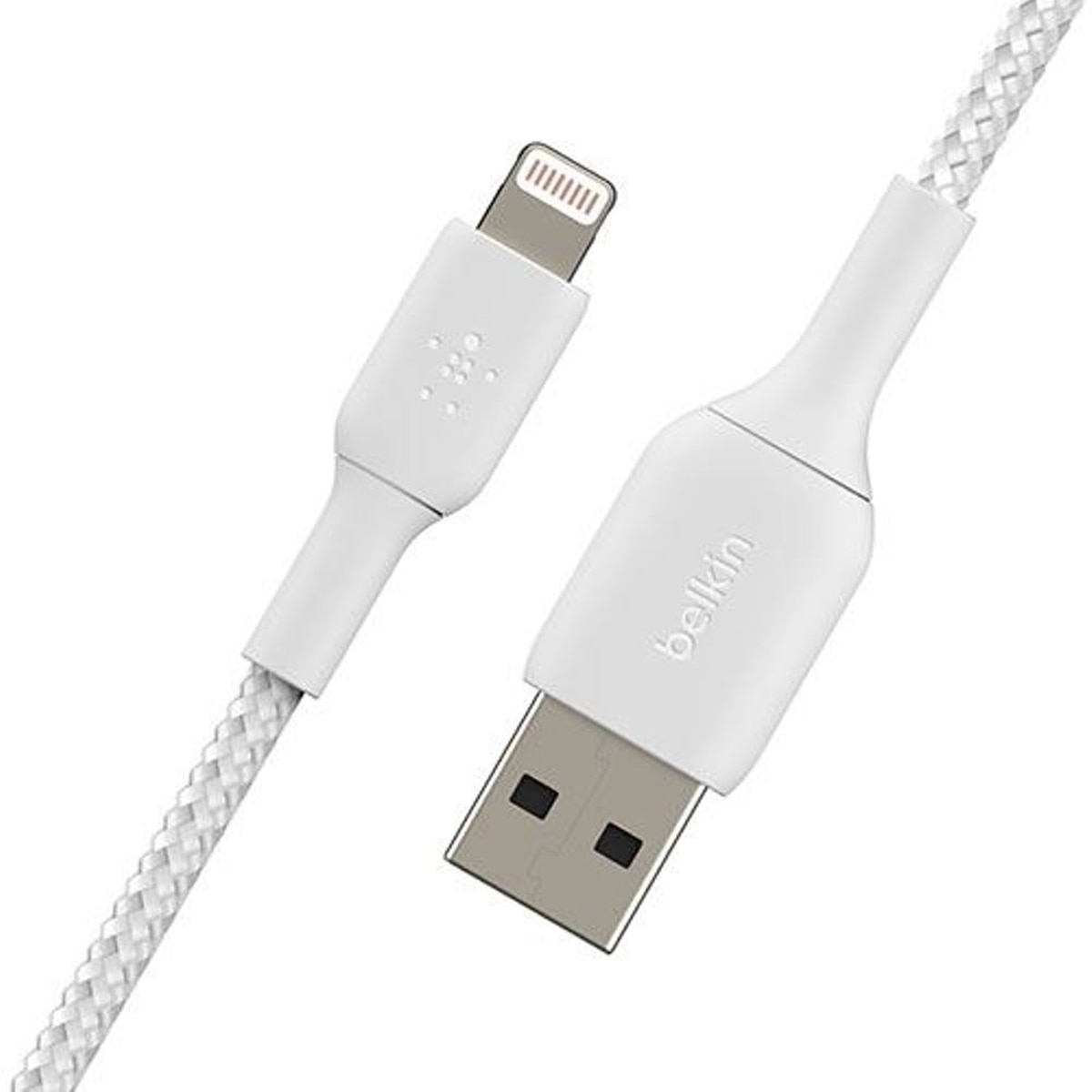 Cable Belkin BOOST CHARGE Lightning a USB-A blanco de 2 metros Blanco-4