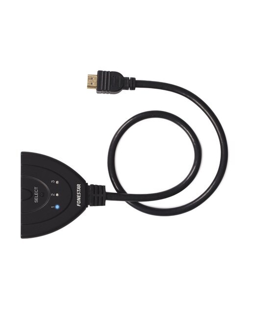 Selector HDMI Fonestar FO-513 3 x 1 - Negro Negro-3
