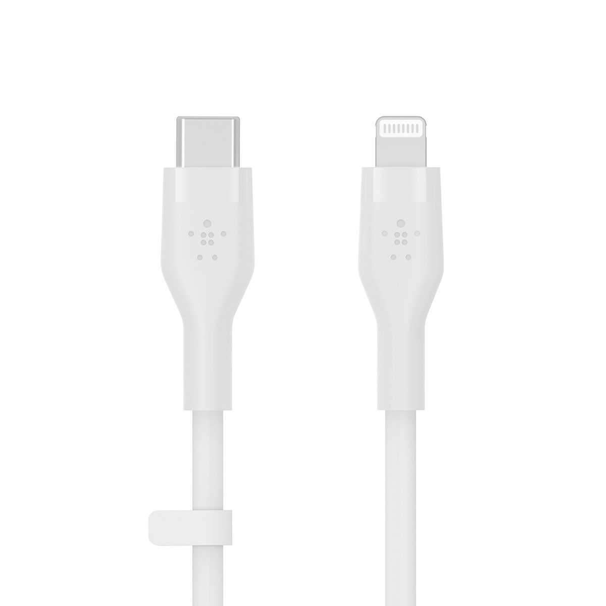 Cable de silicona Belkin Boost Charge Flex de USB-C a Lightning de 1 metro blanco Blanco-1