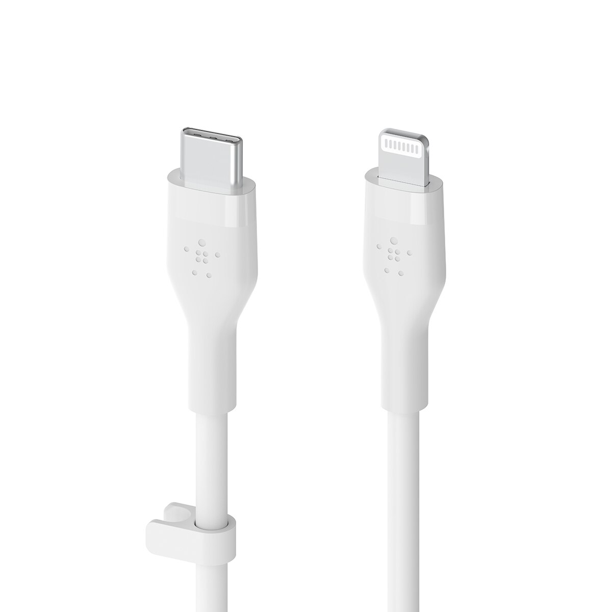 Cable de silicona Belkin Boost Charge Flex de USB-C a Lightning de 1 metro blanco Blanco-2