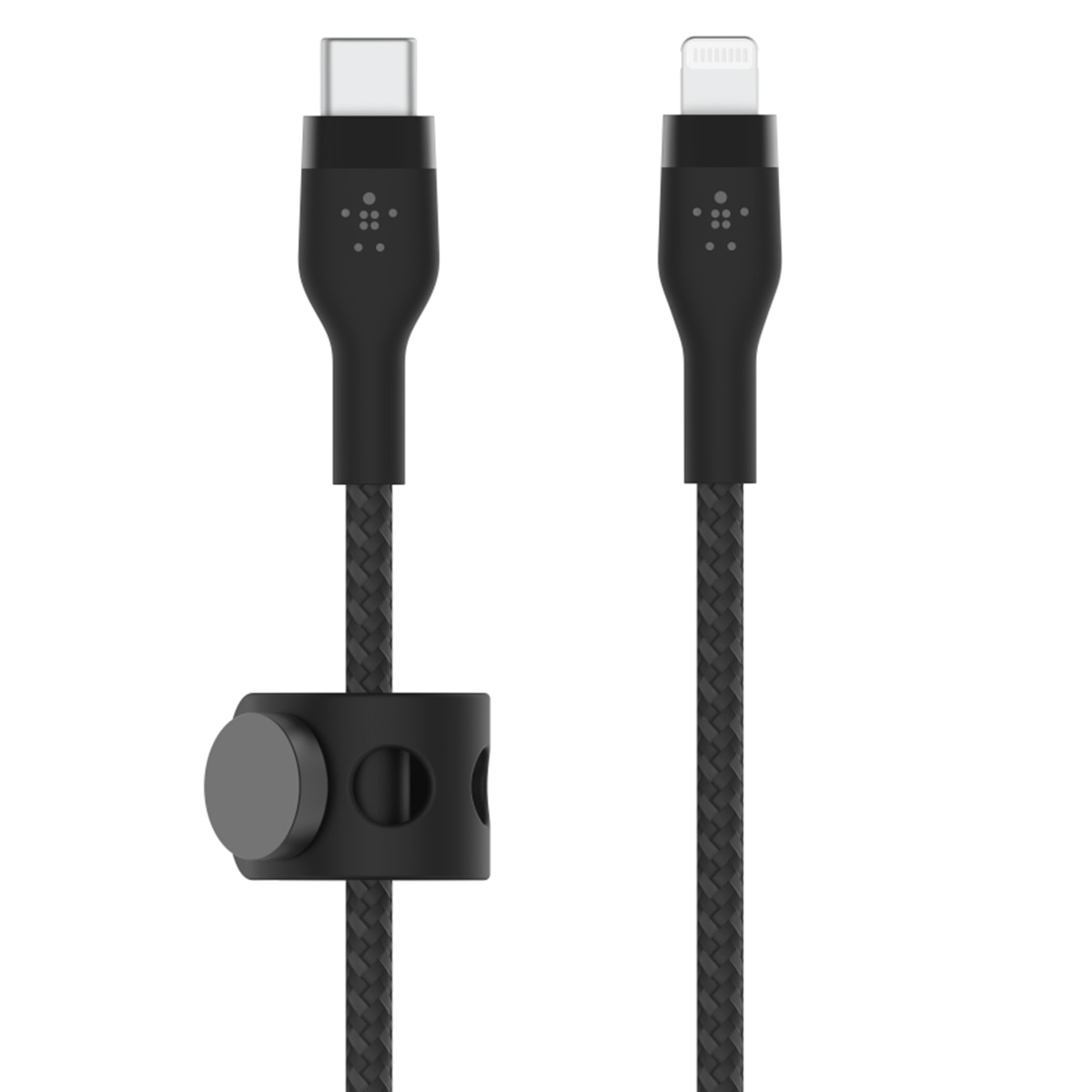 Cable antienredos Belkin Boost Charge Pro Flex de USB-C a Lightning negro Negro-3