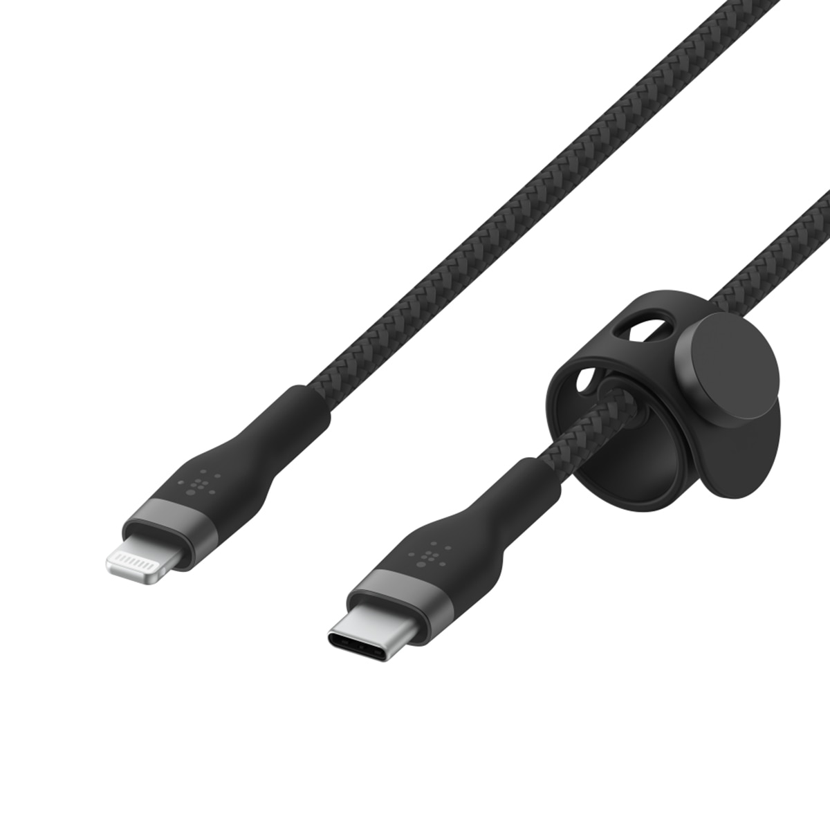 Cable antienredos Belkin Boost Charge Pro Flex de USB-C a Lightning negro Negro-4