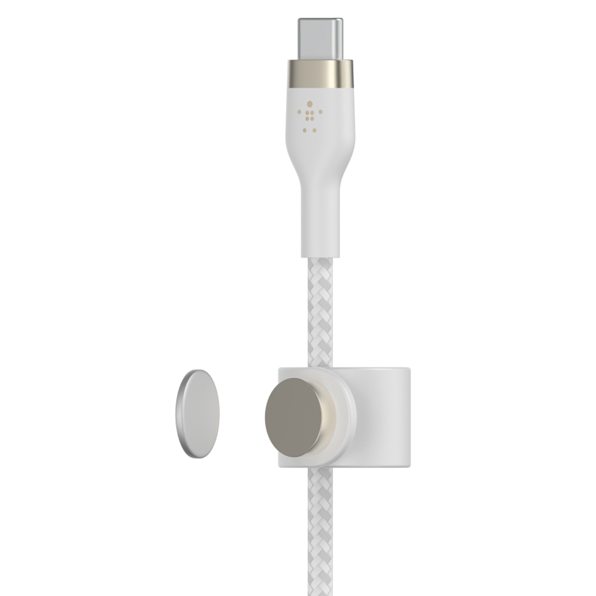 Cable antienredos Belkin Boost Charge Pro Flex de USB-C a Lightning blanco Blanco-5