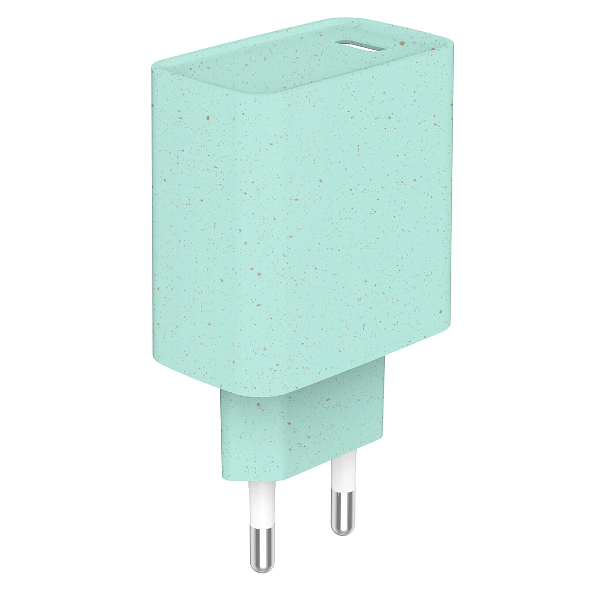 Cargador de red Inves USB-C 20W verde Verde-3