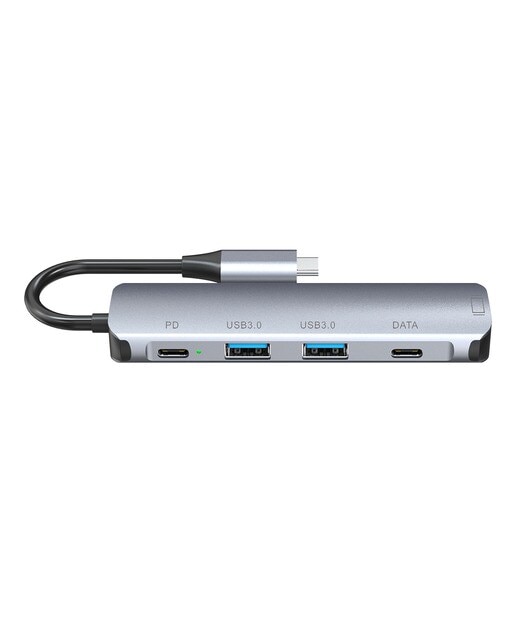 Hub Inves H-385 USB-C 5 en 1 Aluminio-2
